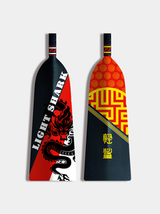 Pagaie de bateau <span class=keywords><strong>dragon</strong></span> en fibre de carbone colorée réglable approuvée par IDBF à vendre - Product Image 6