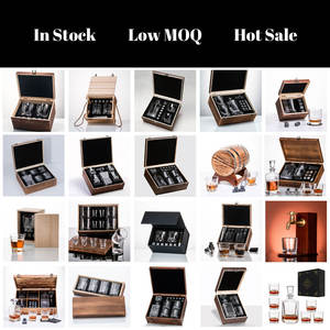 Juego de Decantador de Whisky de Vidrio Personalizado <span class=keywords><strong>con</strong></span> Logotipo Grabado y Vasos en Caja de Regalo para Alcohol, Licor, Bourbon, Brandy, <span class=keywords><strong>Vodka</strong></span> - Product Image 6