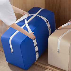 Bolsa de Lona de Gran Capacidad, Rectangular, para Guardar Edredones y Ropa, Organizador para Mudanzas y Viajes, Empaque para el Hogar - Product Image 3