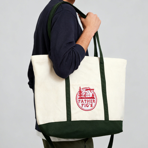 Nặng Thời Trang Cổ Điển Chất Lượng Lớn Sinh Thái Của Phụ Nữ Bông Vải Mua Sắm Totes Túi Cho Cuối Tuần Qua Đêm Bãi Biển Vai Túi Xách - Product Image 6