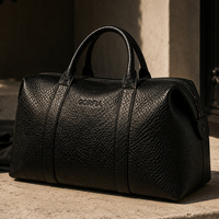 Sac de voyage en similicuir gaufré serpent, sac de week-end grande capacité, sac de nuit pour homme et femme