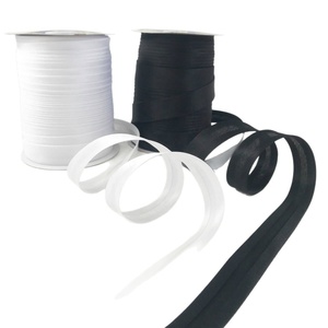 Satin ràng buộc Băng 20mm phụ kiện may mặc thiên vị ràng buộc Băng Polyester đôi gấp đường ống Băng Trung Quốc 50m CuộN - Product Image 5
