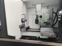 Tournage CNC à lit plat 4 axes TCK40 à prix abordable, nouveau modèle personnalisé avec axe Y et outils motorisés