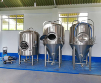 Réservoir de fermentation 2000L en acier inoxydable 304 bière Unitank