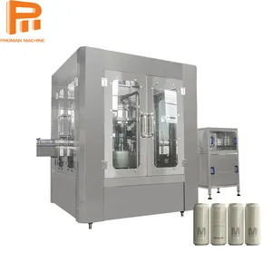 Automatic 2 in 1 Canning Energy Drinks Filling Seaming Machine