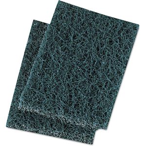 Estropajo Abrasivo de Poliéster Azul/Gris Extra Resistente de 3.5x5 para Lavar Platos y Limpieza del Hogar - 20/Caja - Product Image 1