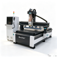 Routeur CNC pour le travail du bois 1325 ATC de technologie mature, norme CE, avec dispositif de positionnement automatique, pour gravure multi-matériaux