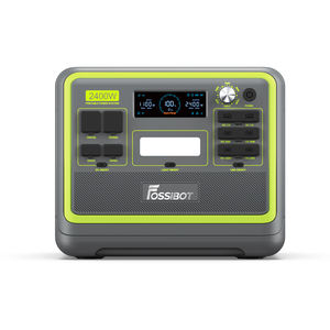 Generatore Solare All-in-One Fossibot 2400W con 2048Wh ad Alta Efficienza per Appassionati di Outdoor, Esigenze di Alimentazione Off-grid e Camper - Product Image 1