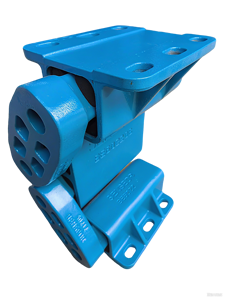 Support universel en acier inoxydable pour écran oscillant, réducteur de bruit, rotatif horizontal, à usage industriel, suspendu - Product Image 5
