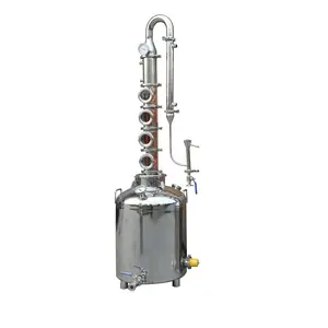 GHO 2022 Venta caliente 50L-100L Destilador de alcohol para el hogar/Pequeño equipo de destilación/destilería de alcohol