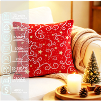 Tissu polaire tricoté 100% polyester avec motif imprimé en feuille, coloré et vibrant, résistant au rétrécissement, pour table de Noël, idéal pour les filles