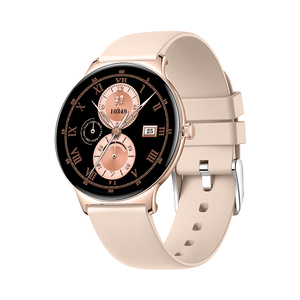 <span class=keywords><strong>Montre</strong></span> connectée ultra-fine V89 pour femmes, écran AMOLED de 1,43 pouce, bracelet en silicone, cadrans personnalisés, suivi de la forme physique, appels, messages - Product Image 2