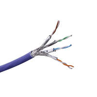 Vietnam Color Roll 305m Oem Odm Cat6 4 pares 26awg Interior Exterior 1000ft armadura Sftp Cat 6 Lan Ethernet Cable de red Kable