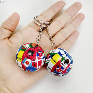 QYS Colgante Souvenir Copa de Fútbol 2026 Llavero 3D PVC Mini Balón - Product Image 6