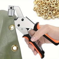 Kit de pinces à œillets pour travaux d'aiguille, outil de pose d'œillets, poinçonneuse portable, presse-boutons, machine à œillets pour tissus, outil publicitaire