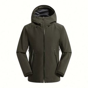 Veste de travail coupe-vent imperméable en polyester pour homme, design personnalisé avec logo, vêtements de travail, uniforme, softshell - Product Image 3