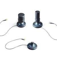 Antenne GNSS Quadrifilaire CT UAV Modèle Q60-T28 T42 avec Base Magnétique, Câble RG174, Connecteur SMA, Matériau ABS, Prise en Charge L1/L2/L5