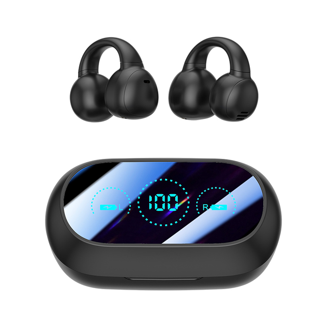 TWS Earbuds M59 Sports Earphones for 5.3 IPX4 Waterproof Low Latency Digital Display 10-15h Battery Life Type-C Charging