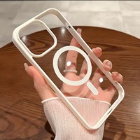 Coque de téléphone de luxe en acrylique coloré pour la maison et le jardin, compatible avec les modèles Phone 16, 16E, 15, 14, 13, 12 Mini, 11 Pro Max – Étuis transparents