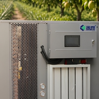 Warmtepomp fruitdroogmachine energiebesparende commerciële dehydrator voor fabrieken
