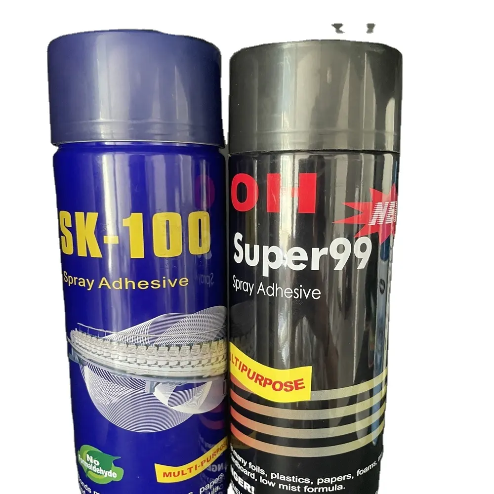 Genuine Quick Tack High Bond Embroidery Aerosol Self High Quality Multipurpose Fabric Spray Adhesive Glue For Industrial Use
