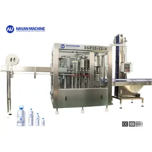 New Arrival Automatic 4000BPH Combi-block PET Plastic Bottled Drinking Water Washing Filling Capping 3 In 1 Machine