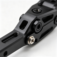 Système de direction PWC - Options en aluminium CNC usiné, usinage par électroérosion et acier inoxydable - Anodisé noir, ajustement universel pour PWC