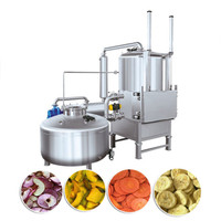 Fruits et légumes sous vide de machine à frire chips de banane machine automatique