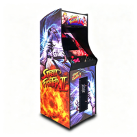 Machine de jeu d'arcade rétro verticale, écran 22 pouces, 2 joueurs, 6 boutons, thème Pandora Box Game Over, 110V 240V, directement de l'usine