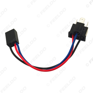 Adaptateur de prise de câblage de phare de voiture H4 à H7 Connecteur Plug Auto Light Wire Cable - Product Image 3