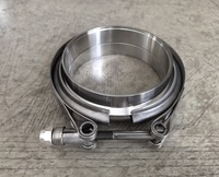 Prix usine Collier de serrage V à dégagement rapide en acier inoxydable 304, à ouverture rapide, pour tuyaux d'échappement