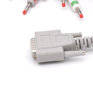 Compatible avec le câble EKG Cardioline AR1200adv Direct Connect, ECG200S, 10 fils, banane 4,0 mm, câble EKG IEC - Product Image 3