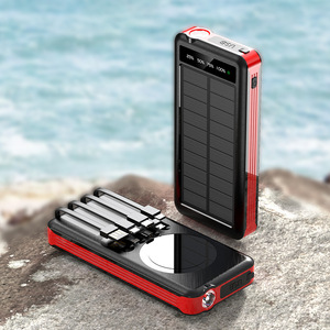 Portatile banca di energia <span class=keywords><strong>solare</strong></span> LED luce impermeabile <span class=keywords><strong>da</strong></span> esterno a 4 fili <span class=keywords><strong>da</strong></span> <span class=keywords><strong>viaggio</strong></span> ad alta capacità USB - Product Image 5