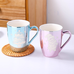 Cute Christmas Ceramic <b>Mug</b> 350ml Cartoon Design For Party Gift - Product Image 2