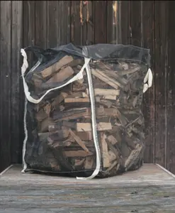 Ventilated 1000kgs Net Mesh Ventilated Big Bag For Firewood Mesh Wholesale Firewood Bags For Firewood 180 Kly Uv Mesh Bag