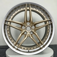 Untuk Velg Mobil Desain Cekung Terbuat dari Paduan Aluminium Tempa Kustom Baru Ukuran 16 Inci dengan Finishing Hitam dan Garansi 10 Tahun.