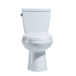 Inodoro อุปกรณ์สุขภัณฑ์เซรามิกแบบ Cupc,2ชิ้นสำหรับห้องน้ำห้องน้ำ Wc S-Trap Water Closet โถชักโครกห้องน้ำ