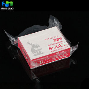 Hanheng 50pcs 72 Pcs 1mm 1.2mm 25.4*76.2 언그라운드 엣지 <span class=keywords><strong>7101</strong></span> 7102 7105 7109 투명 유리 현미경 슬라이드 - Product Image 3