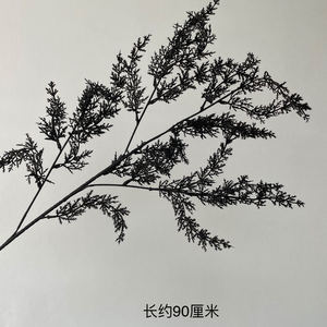 KEWEI 1003 Plantas Artificiales Decorativas Negro <span class=keywords><strong>Rosa</strong></span> Negro Eucalipto Artículos de Halloween para Floristería - Product Image 4