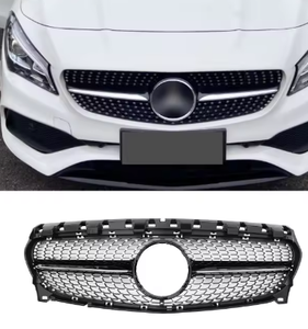 Parrilla Delantera para Mercedes-Benz Clase CLA W117 (2013-2019), Negro Brillante, Repuesto Nuevo para CLA220/CLA260 - Product Image 4