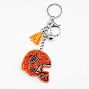 Porte-clés tendance en strass colorés pour le jour du match, accessoires de cadeau en gros, pendentif de sac à main pour femme, casquette de baseball - Product Image 5