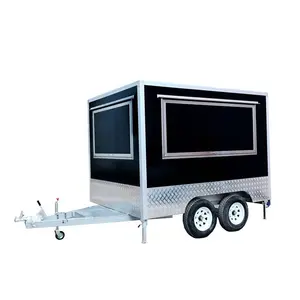 Bestverkopende Hotdog Foodkar Trailers Mobiele Restaurant Fruitkarren Prefab Restaurant Outdoor Fastfood Kiosk Fruittruck