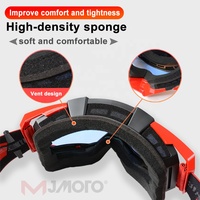 Nouvelles Lunettes de Moto 2022 pour Motocross, Protection de Sécurité MX ATV DH, Lunettes de Vision Nocturne pour Casque, Lunettes de Conduite pour Pilote