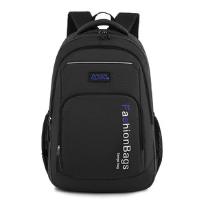 FashionBags Laptop <b>Backpack</b> Large Capacity Unisex Shoulder Bag for Leisure Travel Solid Color <b>with</b> Laptop <b>Compartment</b> - Product Image 5