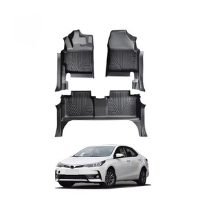 Alfombrillas de Coche 5D de Caucho TPE Ecológicas, Impermeables y Antideslizantes, Personalizadas de Fábrica al por Mayor, 3 Piezas para Toyota Corolla 2014-2018 - Product Image 3