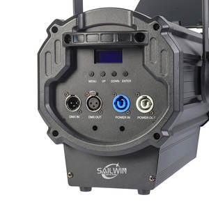 Sailwin SW-F200 luce di profilo a LED regolata riflettore di Fresnel 200w RGBW Zoom TV luci del <span class=keywords><strong>palco</strong></span> di illuminazione dello studio - Product Image 5