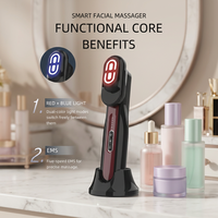 Nouveau masseur de cuir chevelu électrique vibrant 3 en 1, peigne magnétique, outil de massage du corps et du visage