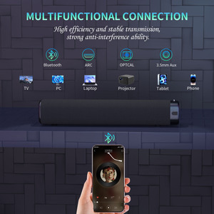 <span class=keywords><strong>2025</strong></span> người bán tốt nhất tầm nhìn hàng đầu nhỏ Soundbar với âm thanh lớn không dây bluetooth PC/TV/loa Máy chiếu - Product Image 6