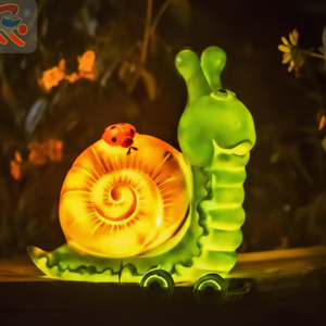 Lámpara decorativa impermeable para exteriores con diseño de caracol pequeño para parques temáticos y paisajes festivos - Product Image 1