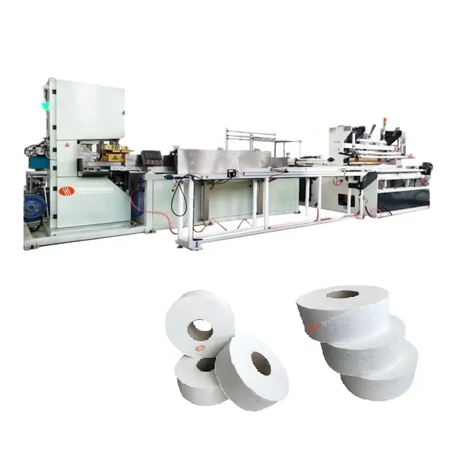 Low Price automatic JRT toilet roll slitting and rewinding machine industrial jumbo toilet roll paper making machine
